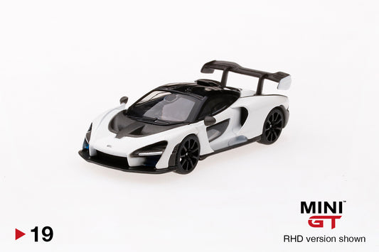 Mini GT 1:64 McLaren Senna White #19