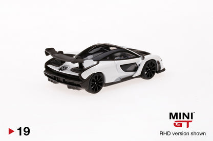 Mini GT 1:64 McLaren Senna White #19