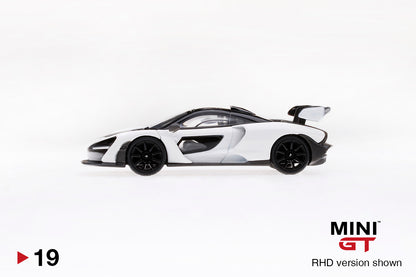 Mini GT 1:64 McLaren Senna White #19