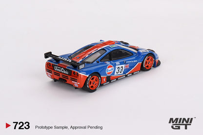 Mini GT 1:64 McLaren F1 FTR #33 1996 Le Mans 24hr GULF