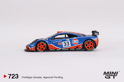 Mini GT 1:64 McLaren F1 FTR #33 1996 Le Mans 24hr GULF