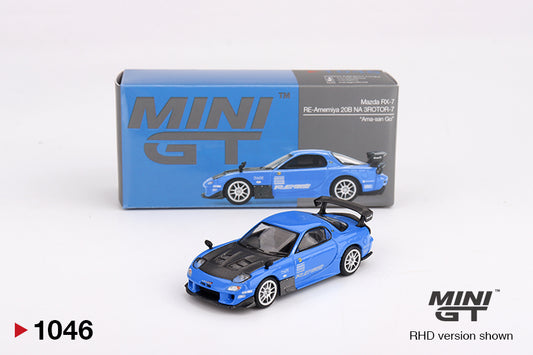 Mini GT Mazda RX-7 RE-Amemiya 20B NA 3ROTOR-7 "Ama-son Go"