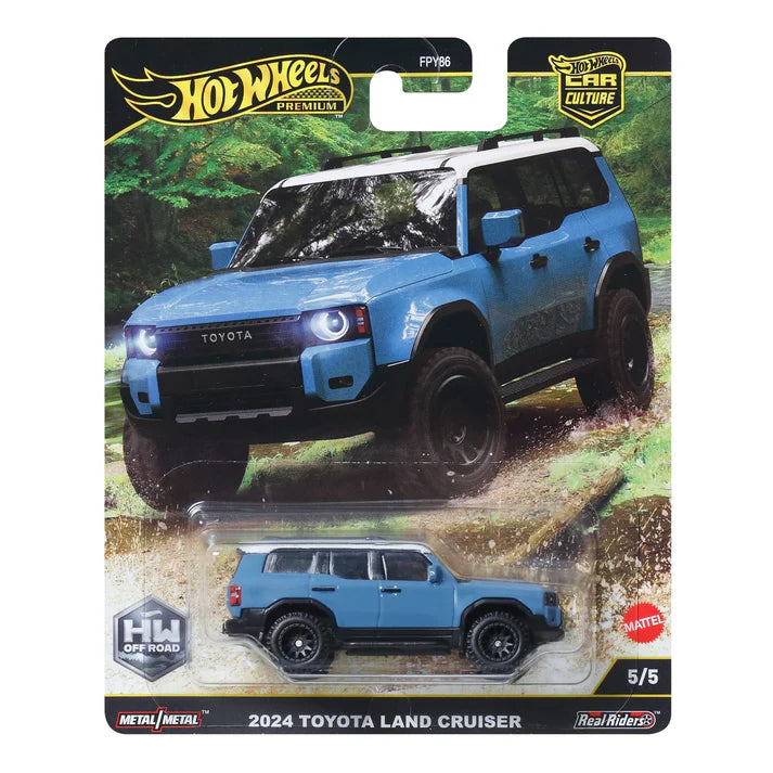 Hot Wheels Premium 1:64 Car Culture 2024 Toyota Land Cruiser