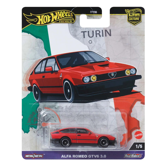Hot Wheels Premium 1:64 Car Culture Alfa Romeo GTV6 3.0