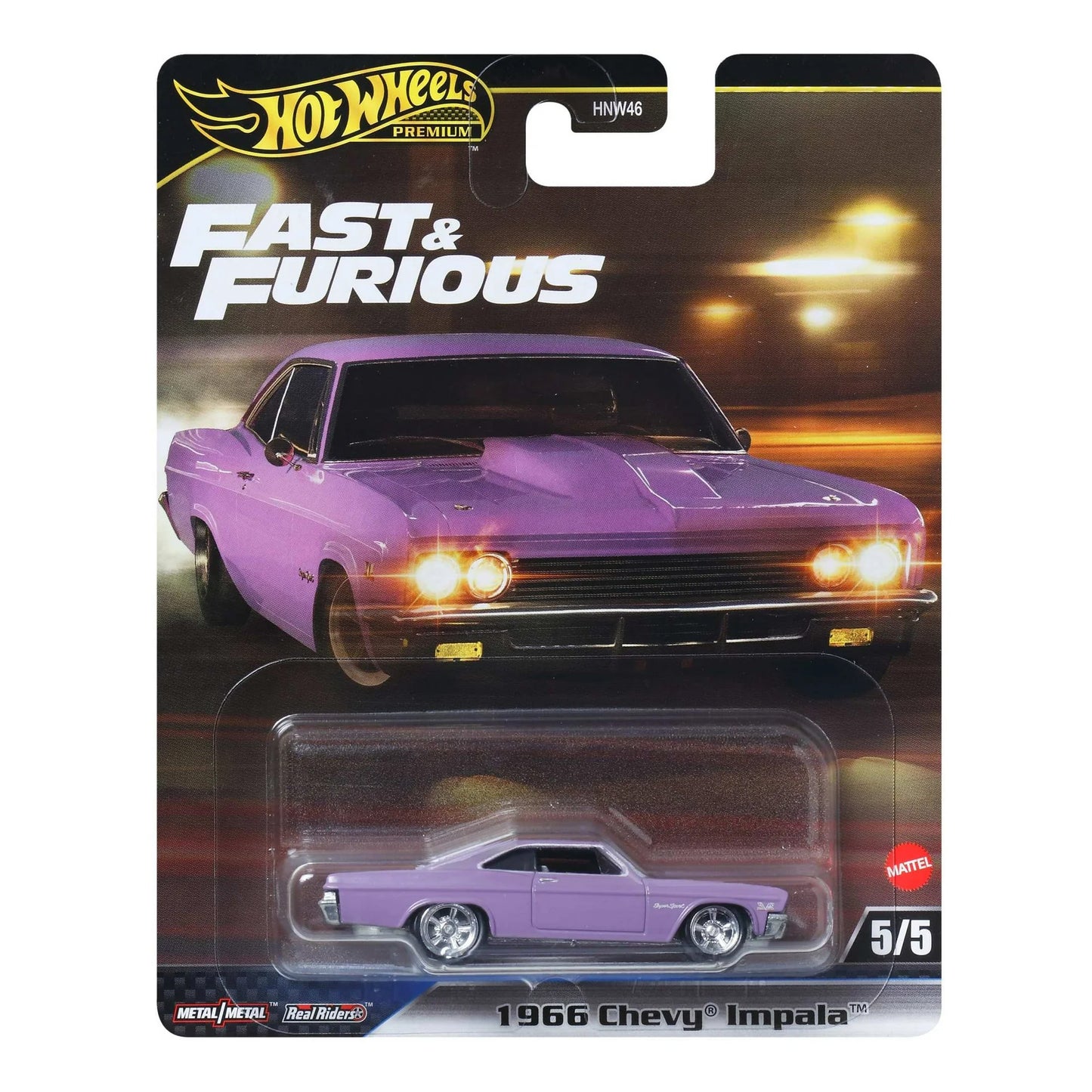 Hot Wheels Premium 1:64 Fast & Furious 1966 Chevy Impala