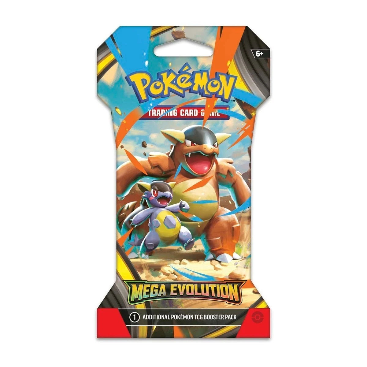 Pokemon TCG Mega Evolution Sleeved Booster Pack (10 Cards)