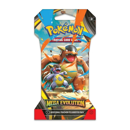 Pokemon TCG Mega Evolution Sleeved Booster Pack (10 Cards)