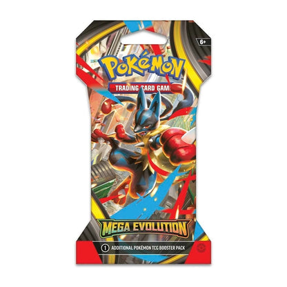 Pokemon TCG Mega Evolution Sleeved Booster Pack (10 Cards)