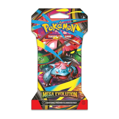 Pokemon TCG Mega Evolution Sleeved Booster Pack (10 Cards)